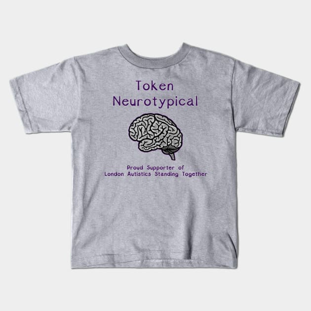 Token Neurotypical Kids T-Shirt by LondonAutisticsStandingTogether